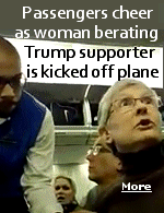 An elderly woman demanded a Donald Trump supporter seated next to her be moved, but she quickly found out that�s not how the world works.